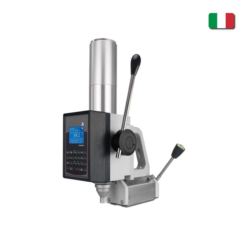 Portable hardness tester with magnetic clamping base for Rockwell methods, RSDMAG D2/55-D4/55, AFFRI