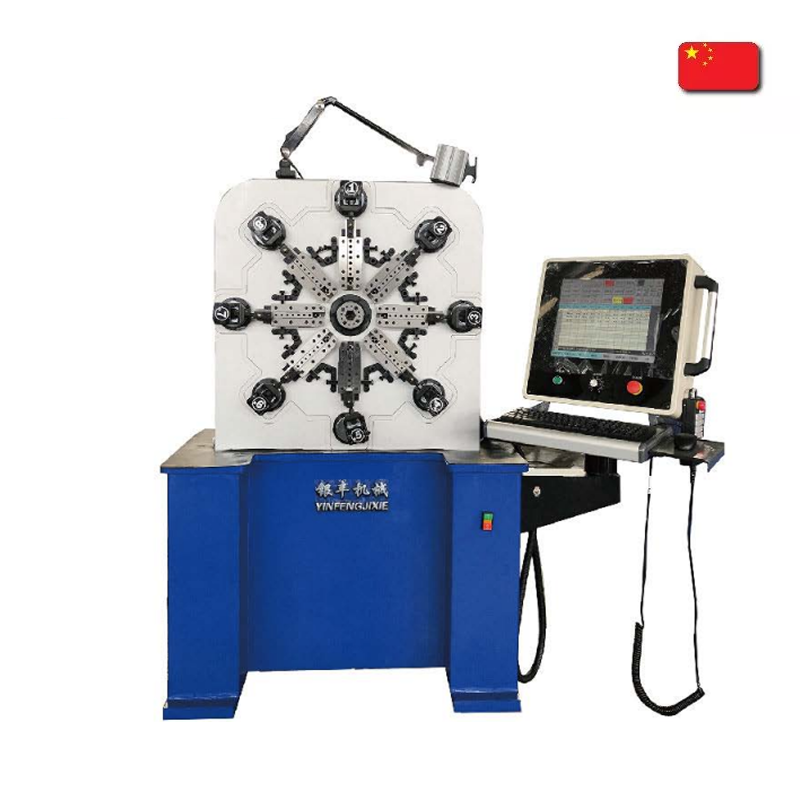 CNC cam-less spring machine, CNC-YF-1026, YF Spring Machinery