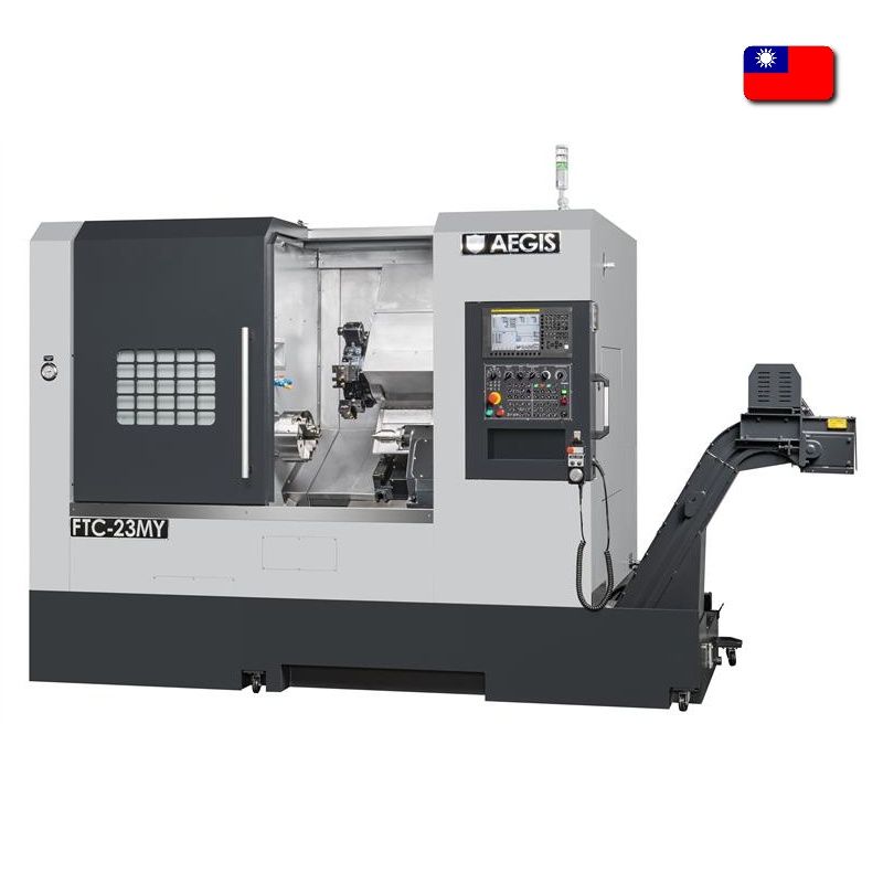 CNC turning and threading machine, FTC-23BM, Aegis