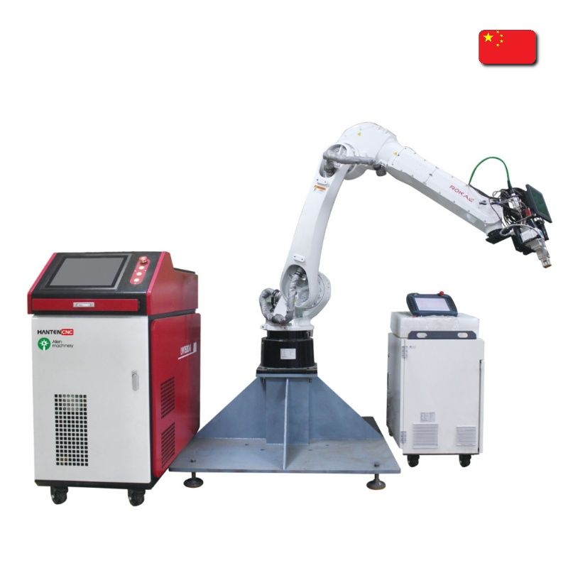 6-axis automatic laser welding machine, HTWK 3000, HANTEN CNC