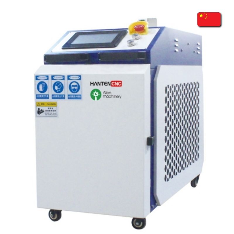 Continuous laser cleaning machine, HTCLC 1000, HANTEN CNC