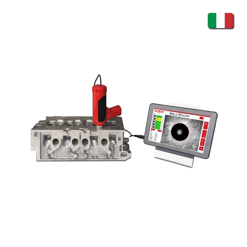 Portable Brinell microscope for automatic measurement of ball imprints, EASY BRINELL BK30, AFFRI