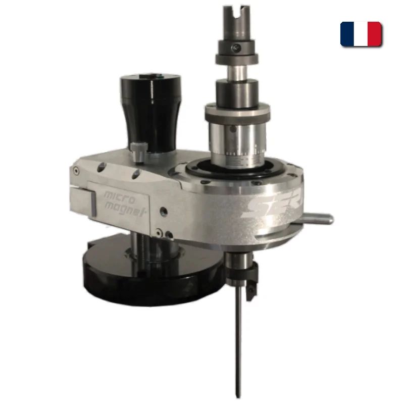 Universal workstation for machining and cutting out cylinder heads SERDI MICRO MAGNET