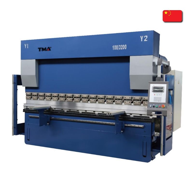 Press brake, WC67Y-100T/2500, TMA Machine