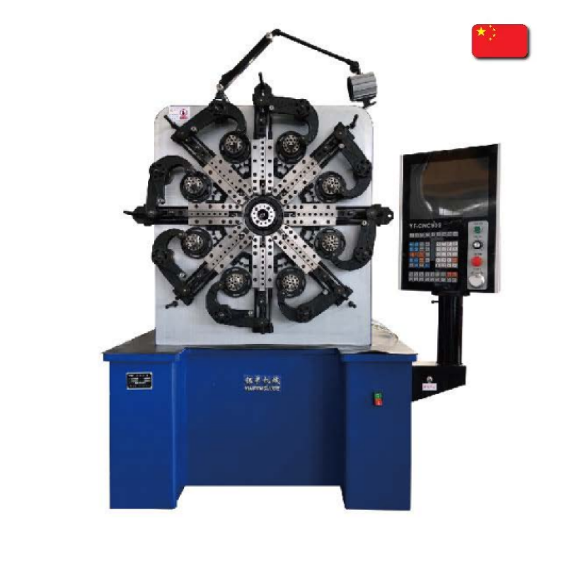 CNC spring forming machine, CNC-YF-8345, YF Spring Machinery