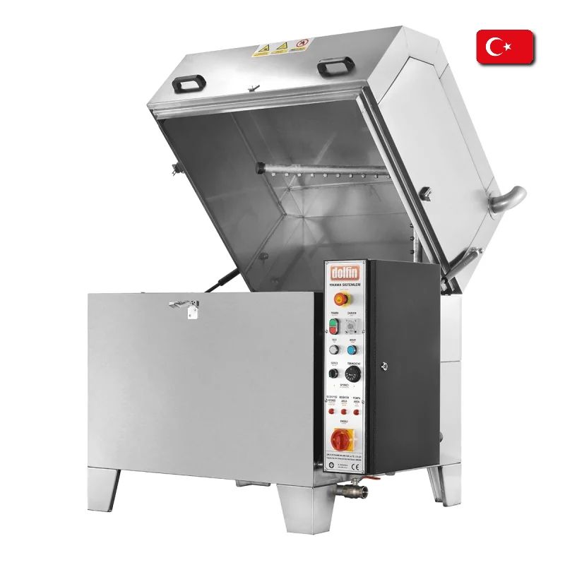 Washing machine with hinged lid, LYM 1150, DOLFIN