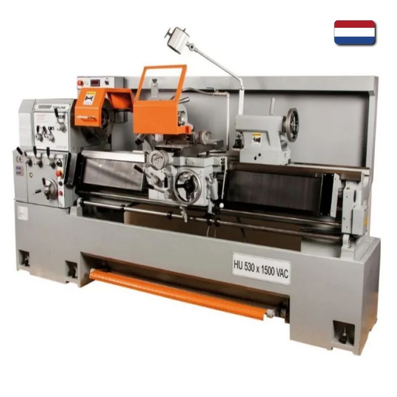 Lathe and screw-cutting machine, HU 530×1500-4 VAC Topline, Huvema