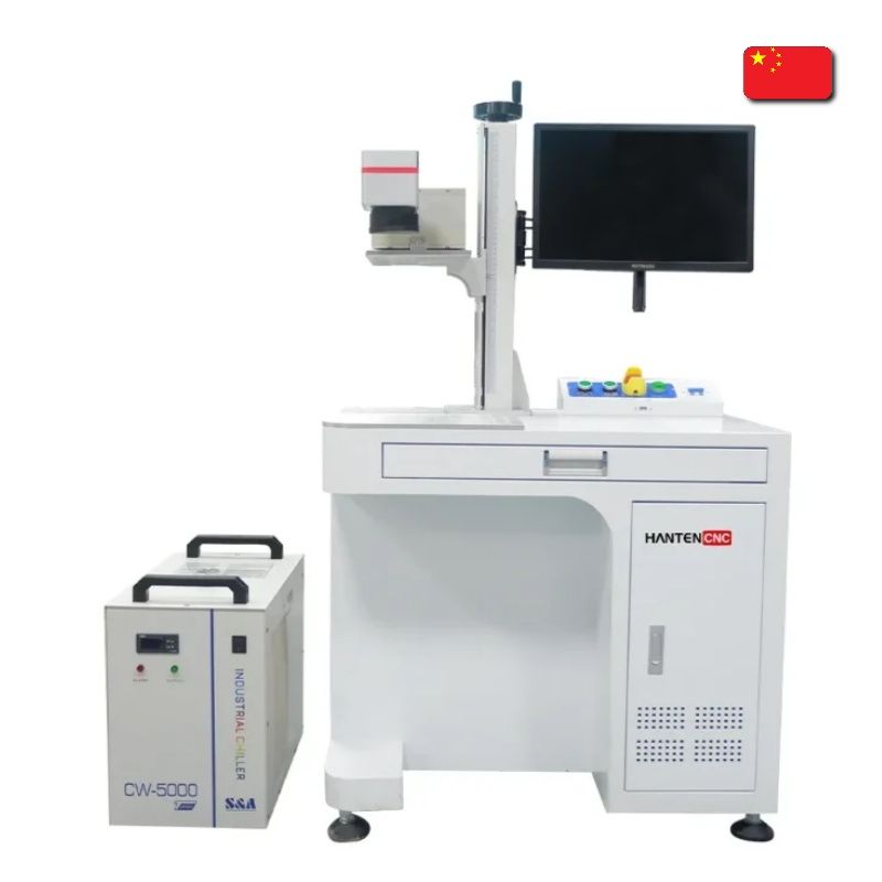 UV laser marking machine, HTU-10, HANTEN CNC