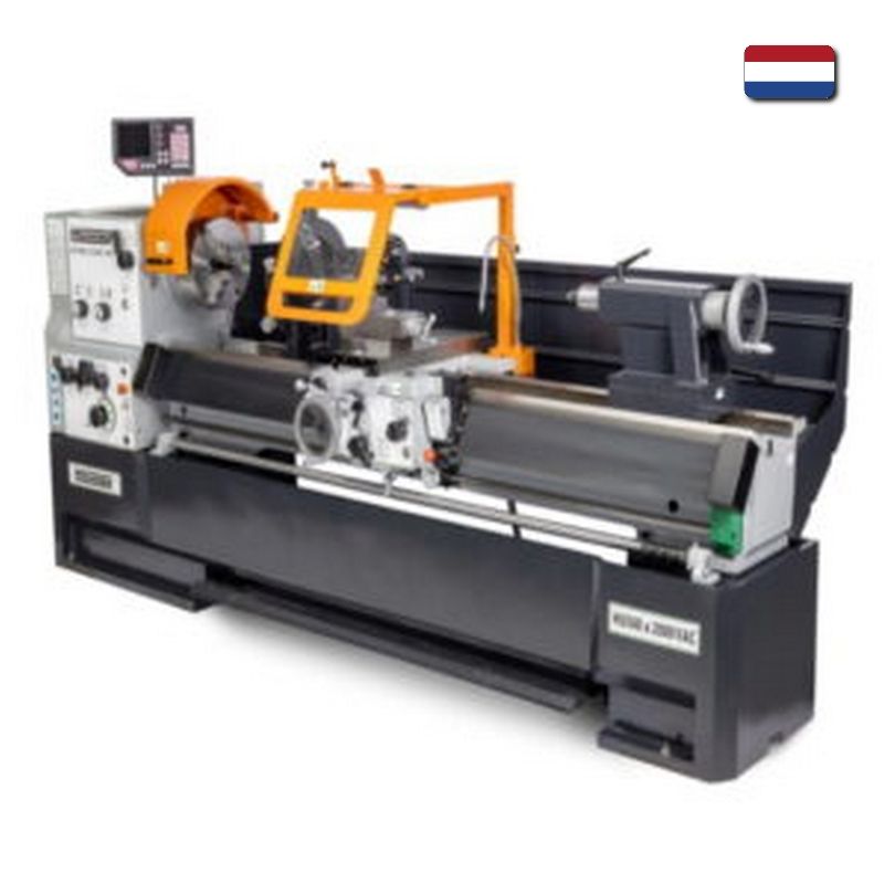 Lathe and screw-cutting machine, HU 560×2000-4 VAC NG Newall, Huvema