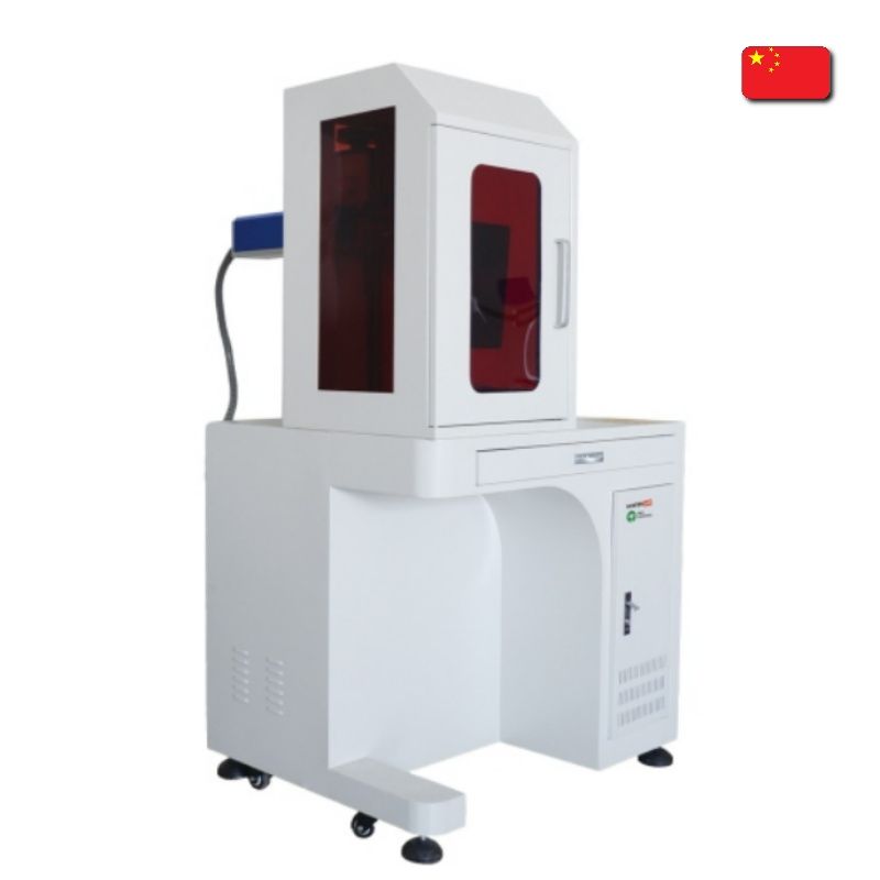 Fiber laser marking machine, HTFR-100, HANTEN CNC