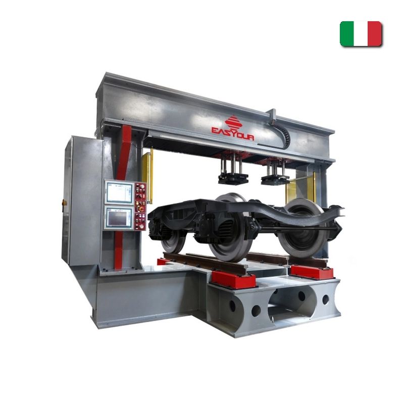 Test stand for measuring load and level, BOGIE TEST STAND, Easydur