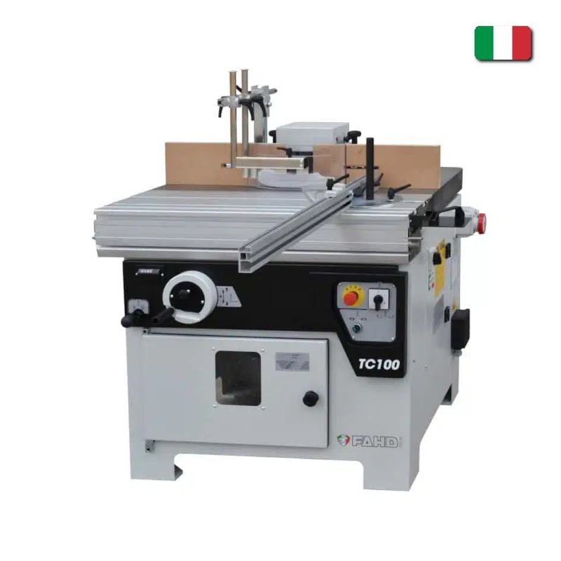 Spindle moulder with carriage, TC 100, FAHDITALIA