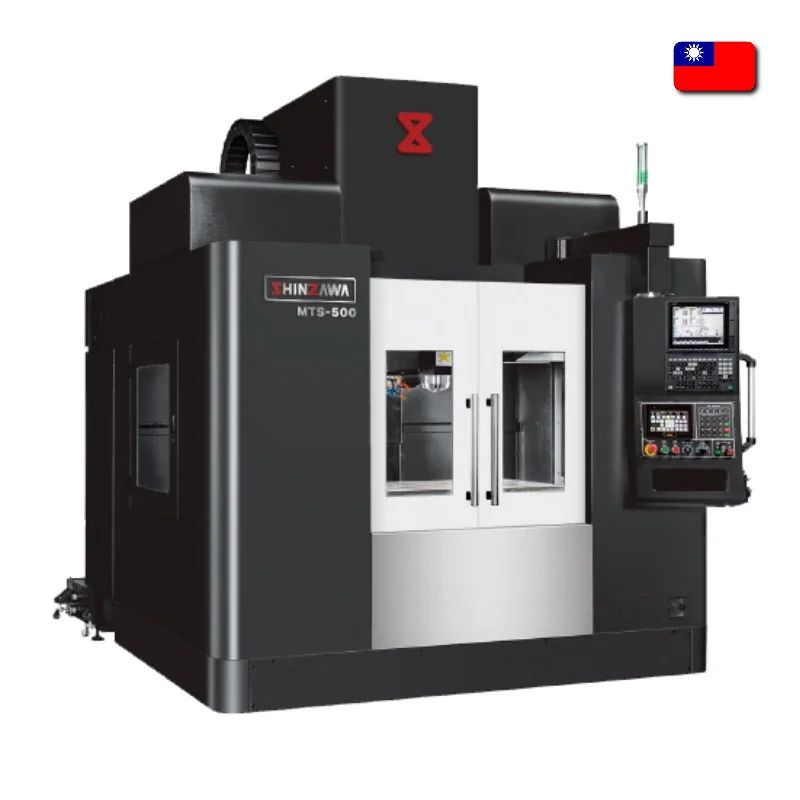 Vertical Machining Center with Dual-Tool Magazine and Twin Spindle, MTS-500, Shinzawa