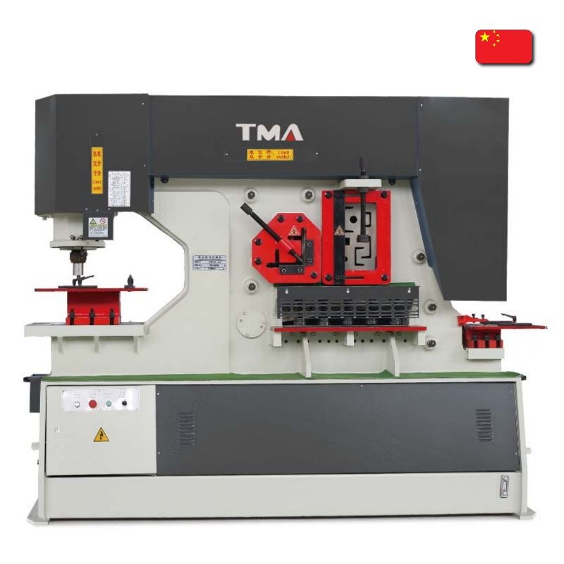 Combined hydraulic ironworker, Q35Y-50, TMA Machine