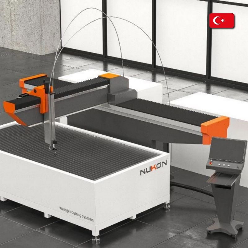 Hydroabrasive cutting machine, NWJL 620, NUKON