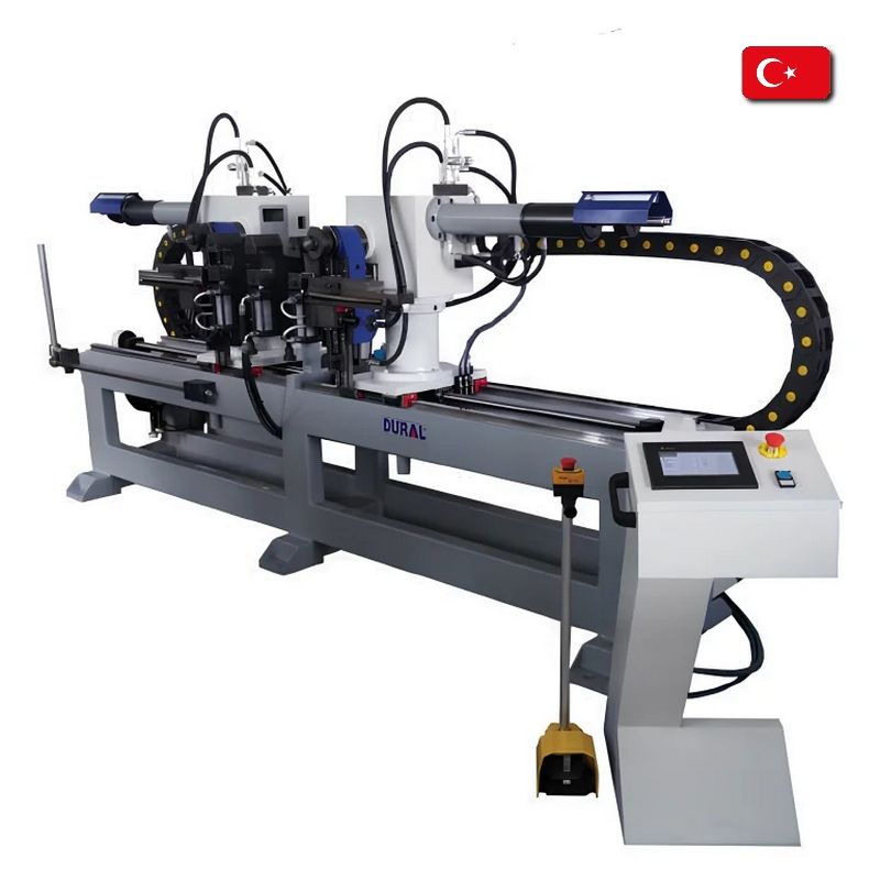 Верстат для згинання труб з подвійною головкою, DM-38-DH-AUTO-INVERTER, Dural Machine