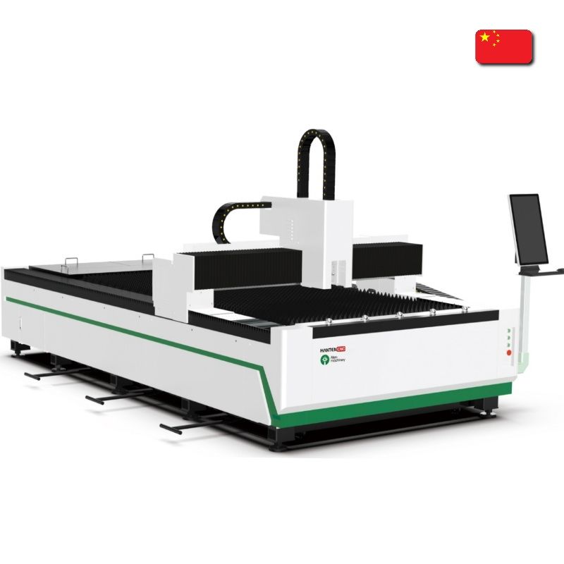 Fiber laser cutting machine, HTC 4020, HANTEN CNC