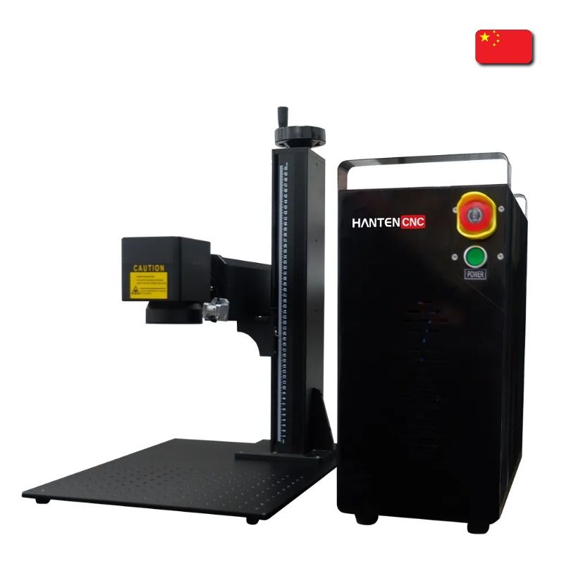 Fiber laser marking machine, HTFI-60, HANTEN CNC