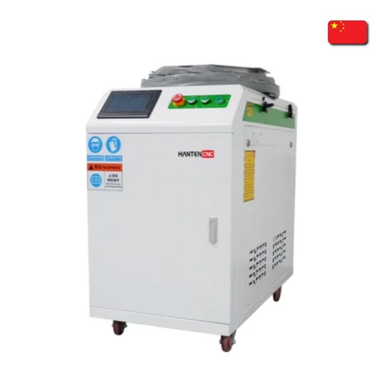 Continuous laser cleaning machine, HTCLB 1000, HANTEN CNC