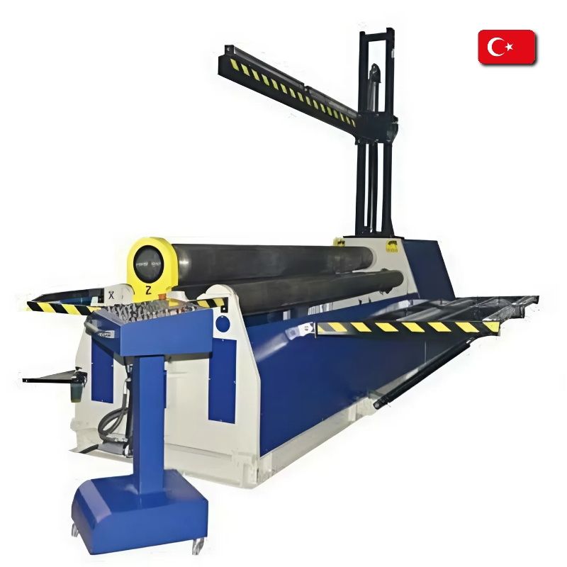 Four-roll plate rolling machine, 4R-TBHS 10-150, TRUEMACH