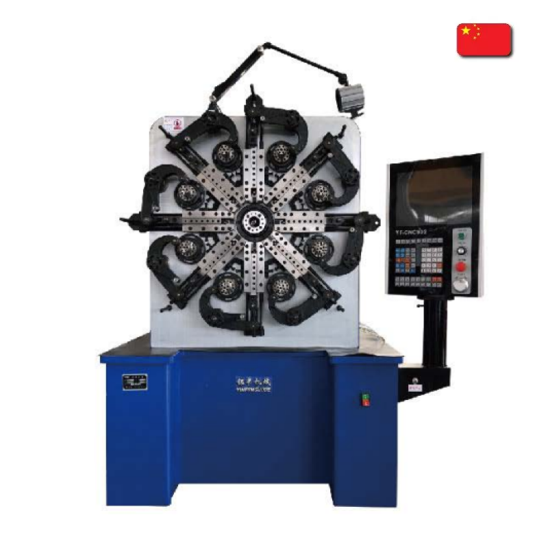 CNC spring forming machine, CNC-YF-8350, YF Spring Machinery