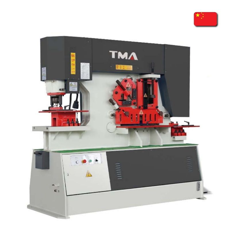 Combined hydraulic ironworker, Q35Y-30, TMA Machine
