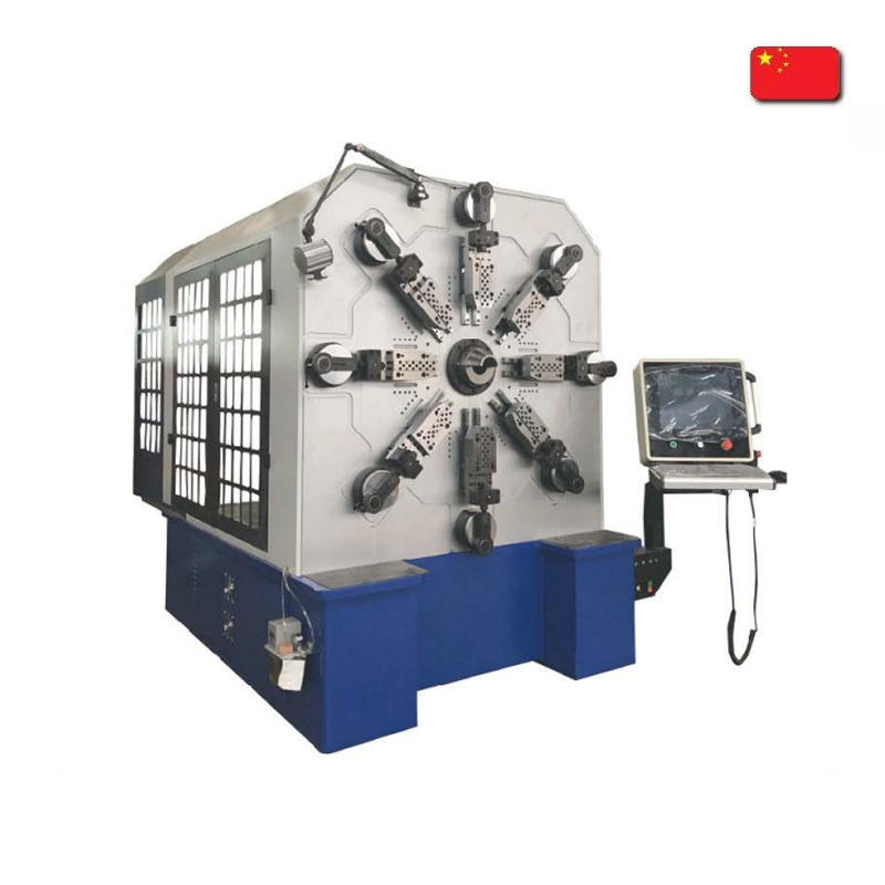 CNC cam-less spring machine, CNC-YF-1260, YF Spring Machinery