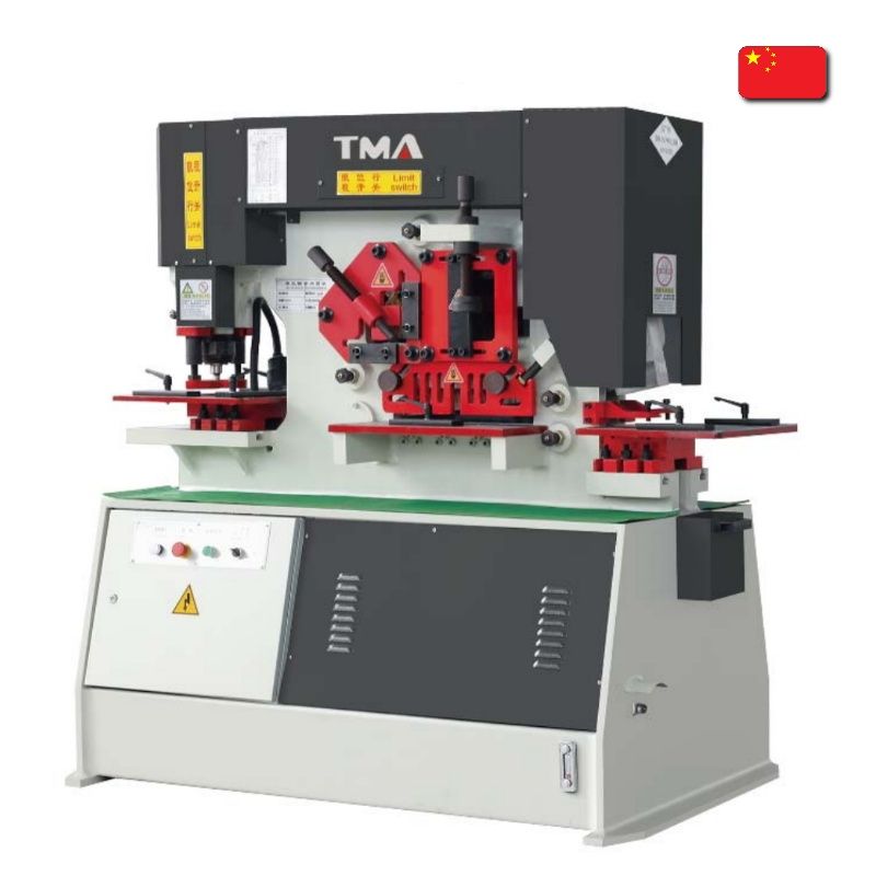 Combined hydraulic ironworker, Q35Y-25, TMA Machine