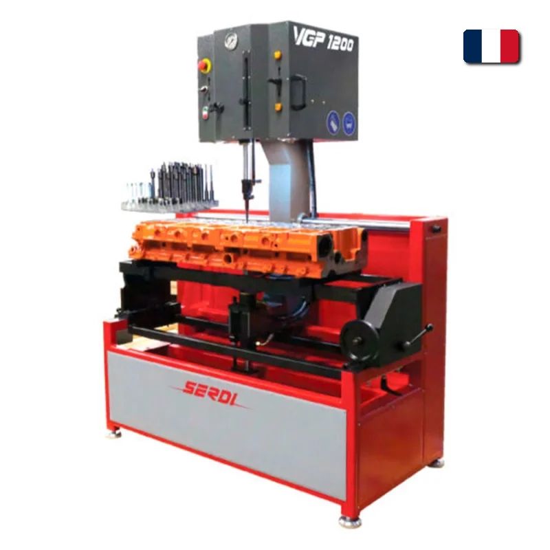 Гидравлический пресс для замены направляющих клапанов, VGP-1200, SERDI