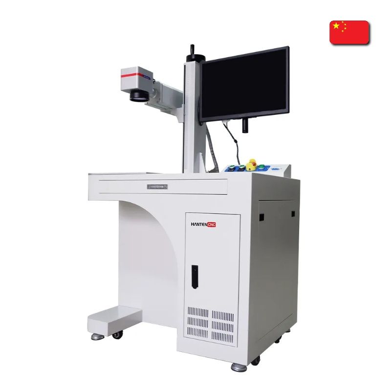 Fiber laser marking machine, HTFS-20, HANTEN CNC