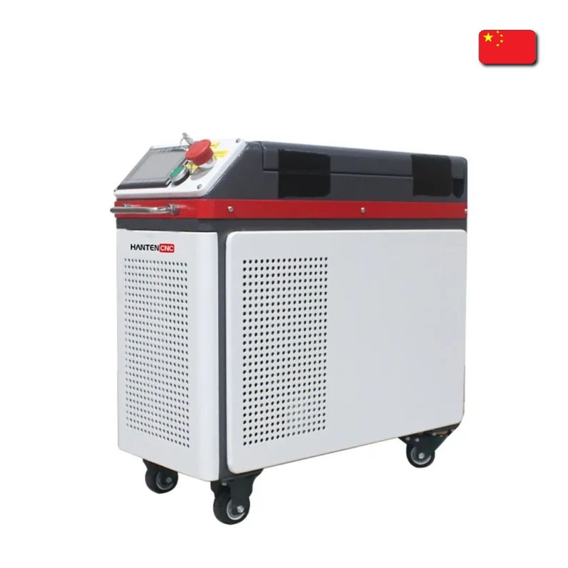 Pulsed laser cleaning machine, HTCM 300D, HANTEN CNC