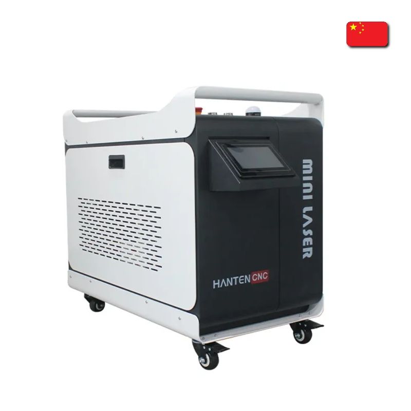 Hermetic continuous laser cleaning machine, HTCL 1500W, HANTEN CNC
