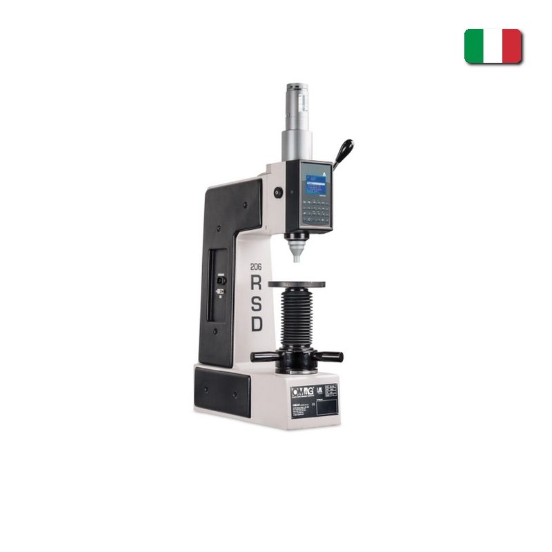 Semi-automatic hardness tester for Rockwell 206 RSD hardness determination methods, AFFRI
