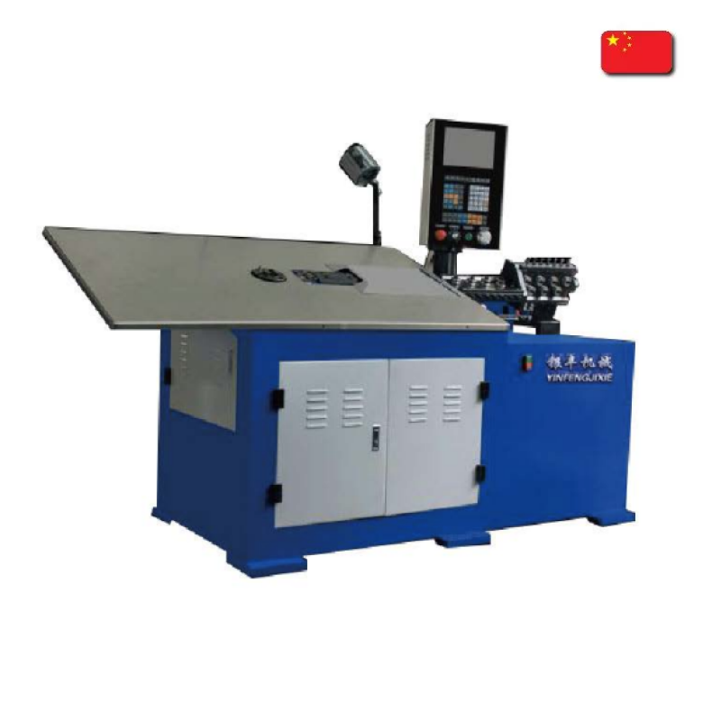 Wire bending machine, CNC-YF-4-80, YF Spring Machinery
