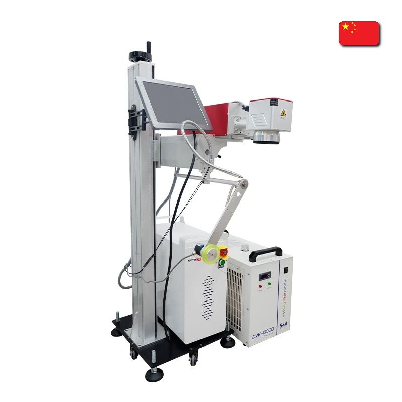 UV laser marking machine with mounted laser, HTUV10, HANTEN CNC