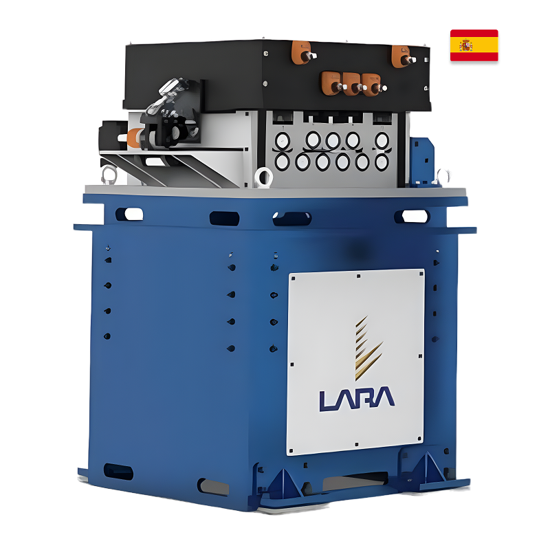 Combined metal straightening and feeding system,  EMAE-61/300, LARA