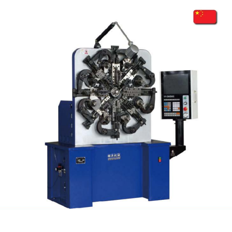 Кулачковий верстат для виробництва пружин та гнуття дроту, CNC-YF-8322, YF Spring Machinery