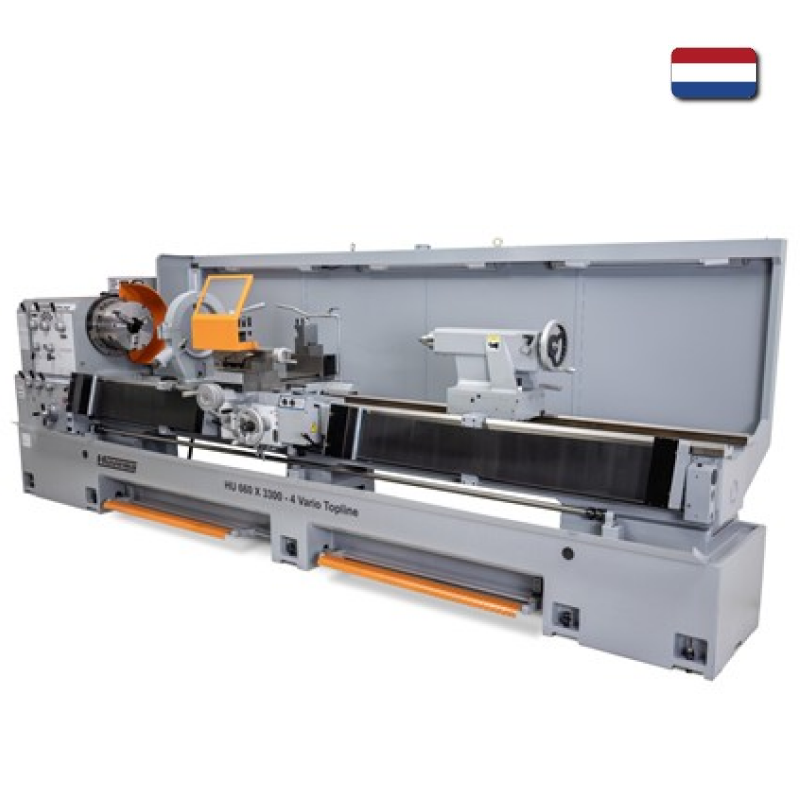 Lathe and screw-cutting machine, HU 660×3300-4 Vario Topline DRO, Huvema