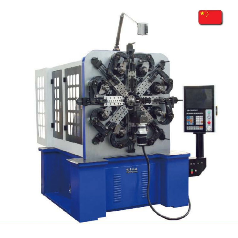 CNC spring forming machine, CNC-YF-8545, YF Spring Machinery