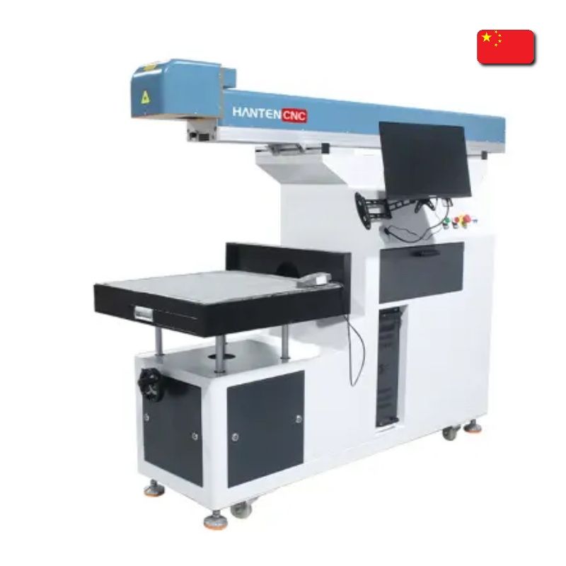 CO2 laser marking machine, HTCSB-100, HANTEN CNC