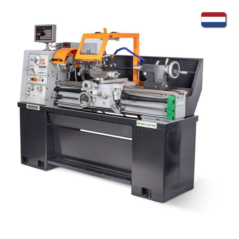 Lathe and screw-cutting machine, HU 360×1000-4 VAC SINO, Huvema