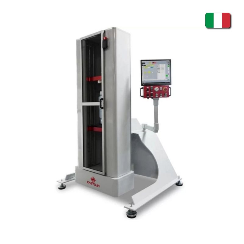 Compression testing of FAT – SHOCK ABSORBER railway dampers, Easydur