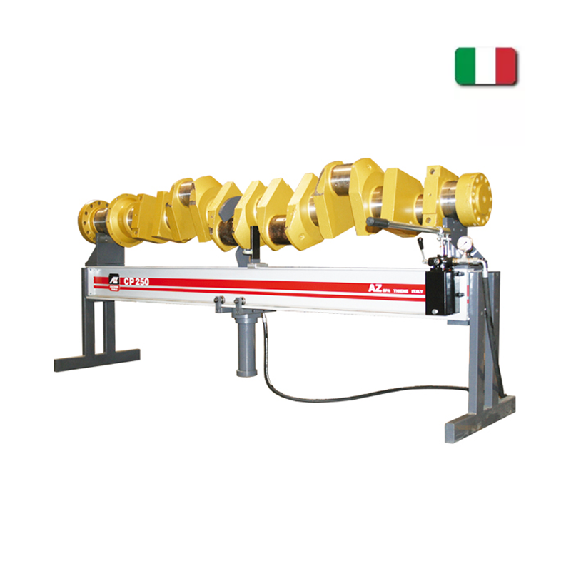 Hydraulic straightening machine for crankshafts, CP250, AZ