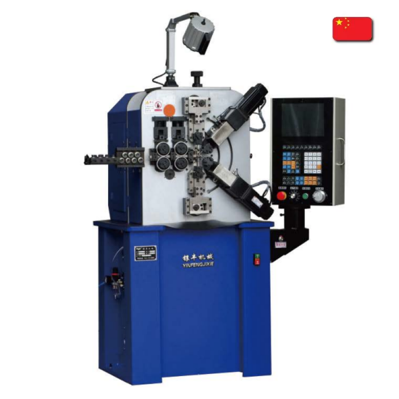 CNC spring coiling machine, CNC-YF-8620, YF Spring Machinery